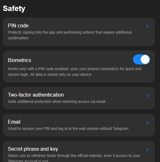 2FA Settings