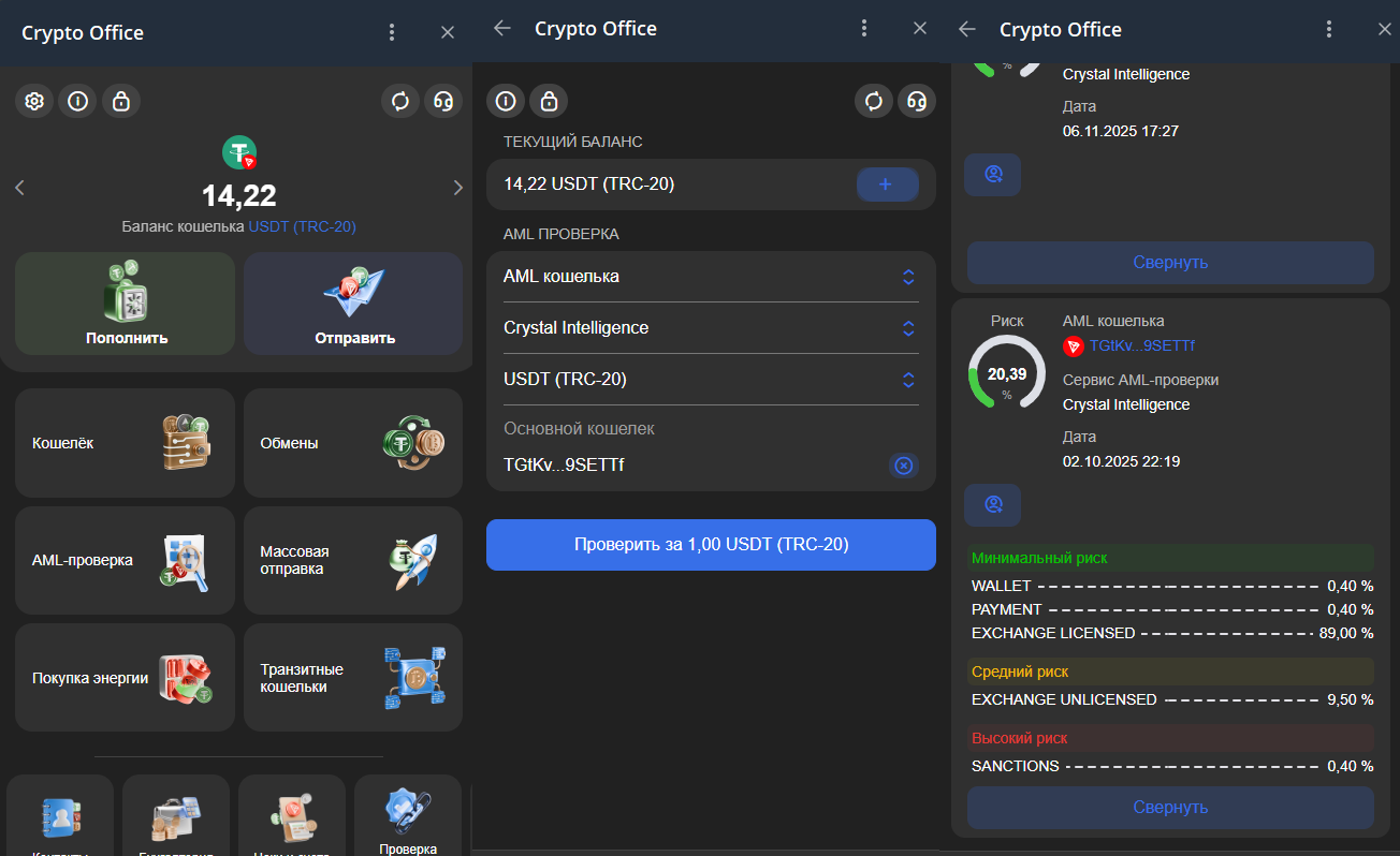 Пошаговая инструкция по проверке криптокошелька