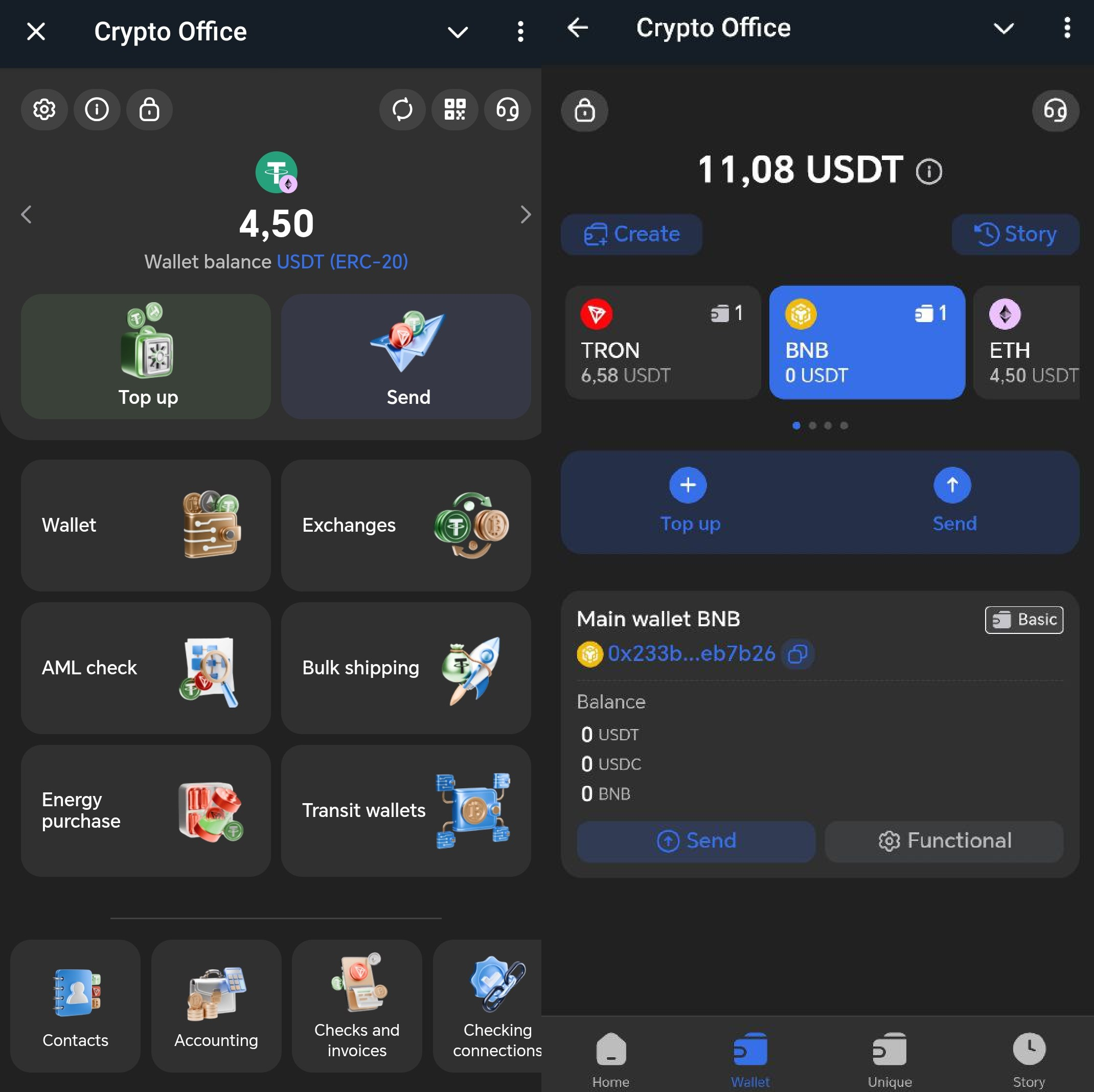 Crypto Office Wallet