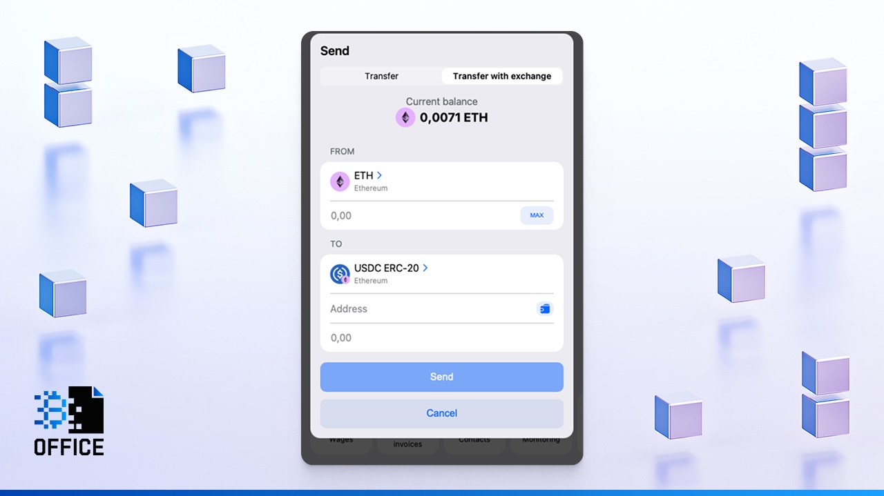 ETH Sending with Exchange
