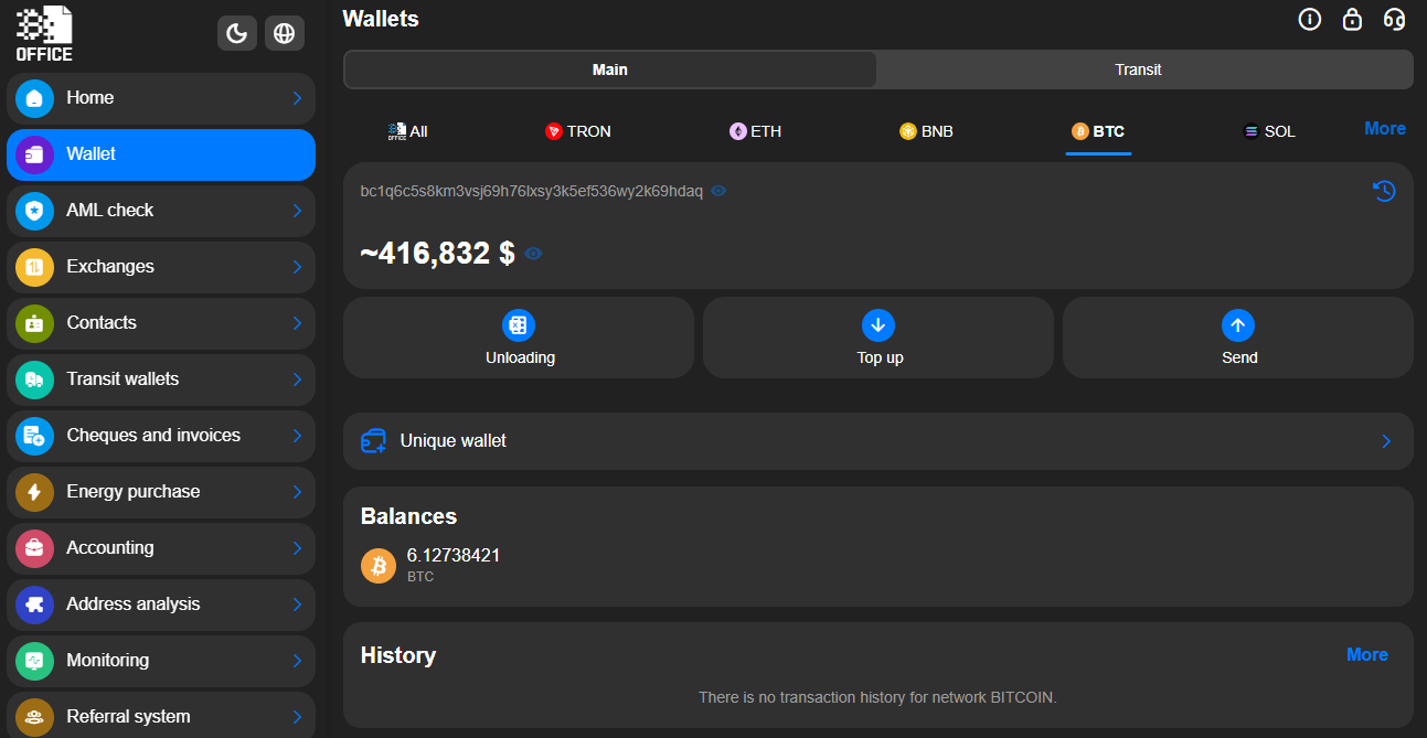 How to use crypto in wallet