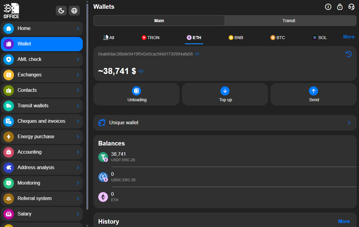 Telegram Crypto Wallet Miniapp