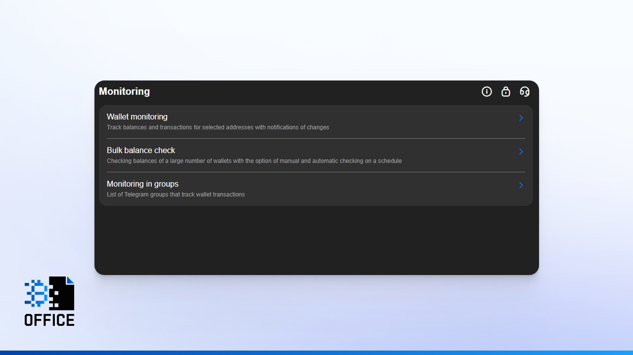 Crypto Monitoring Tool