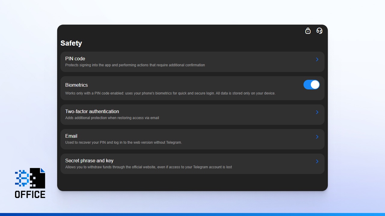 Crypto Wallet Telegram Safety Settings
