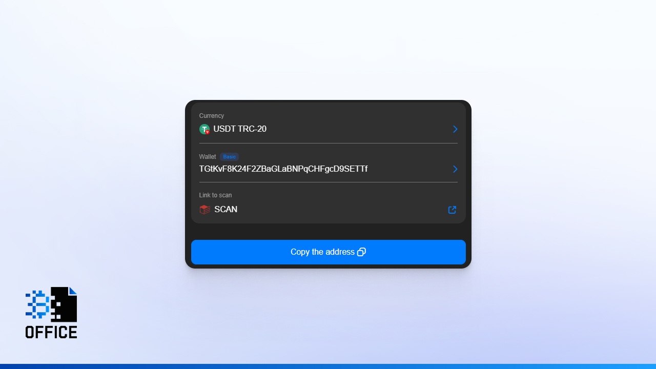 Telegram Crypto Wallet Address