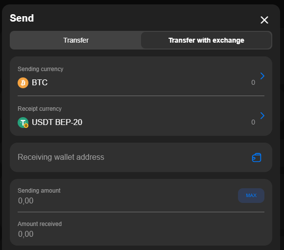 Cross chain swap