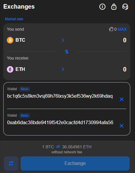 Choosing pair for BTC