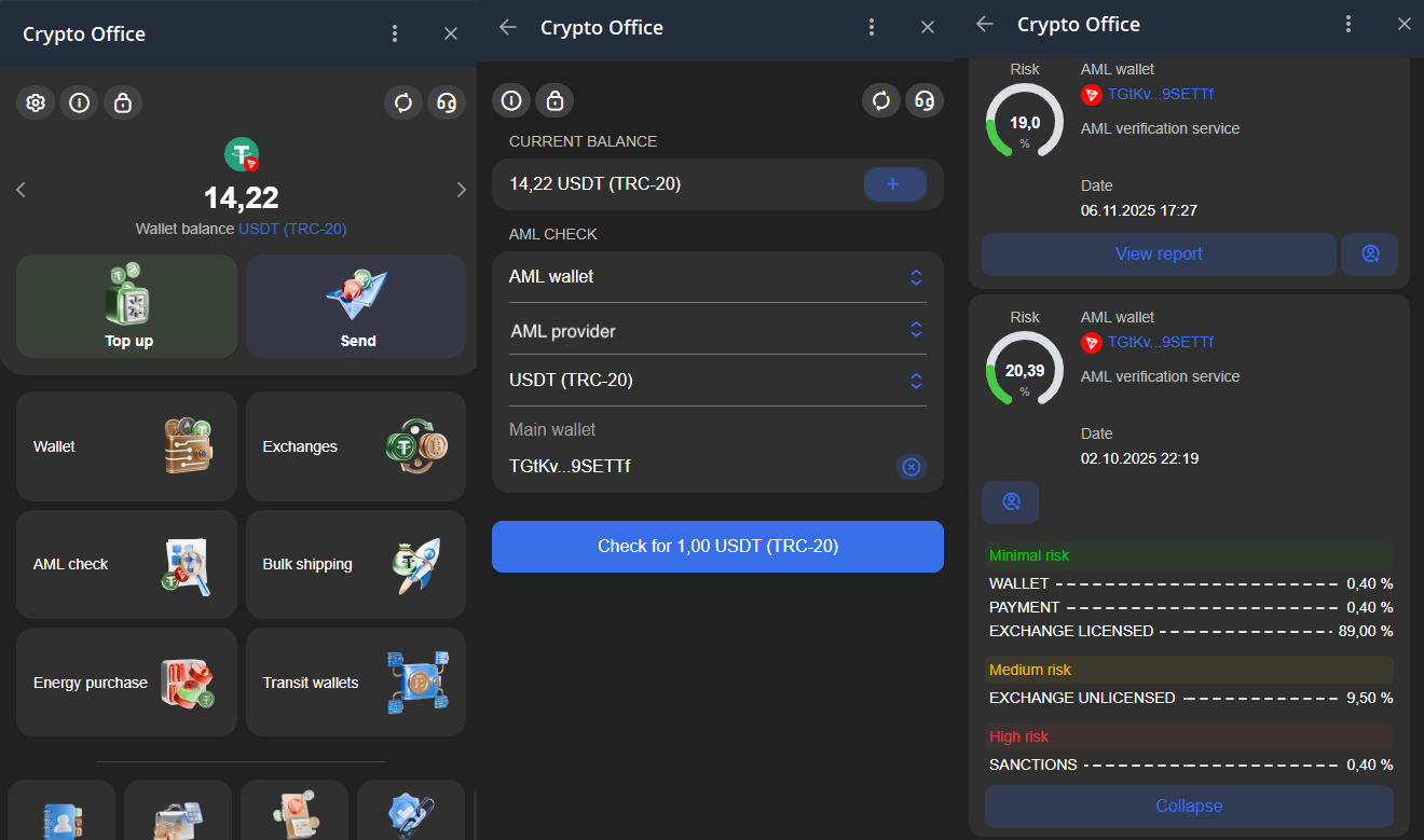 Wallet address lokkup - explained