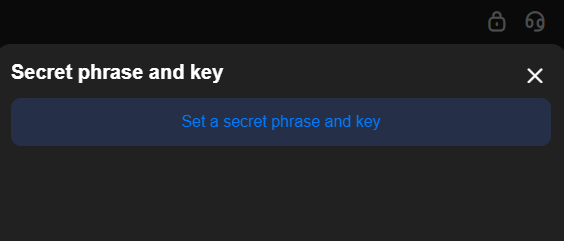 Wallet Secret Phrase