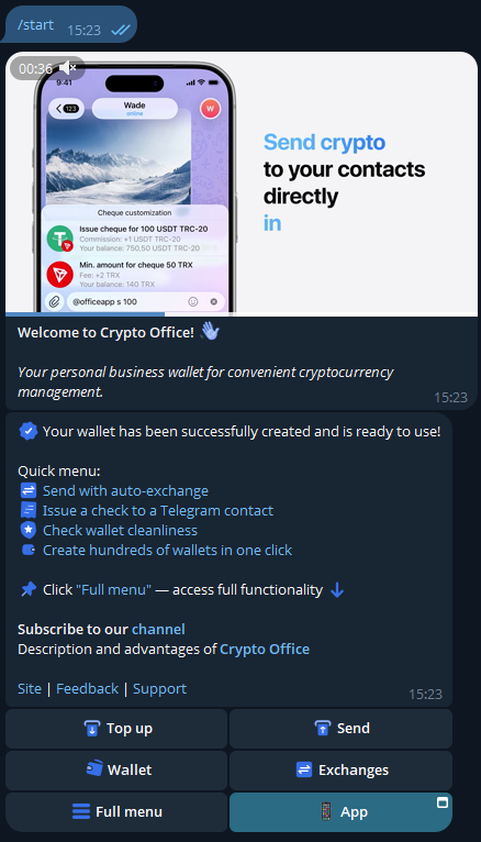 Crypto Bot Interface
