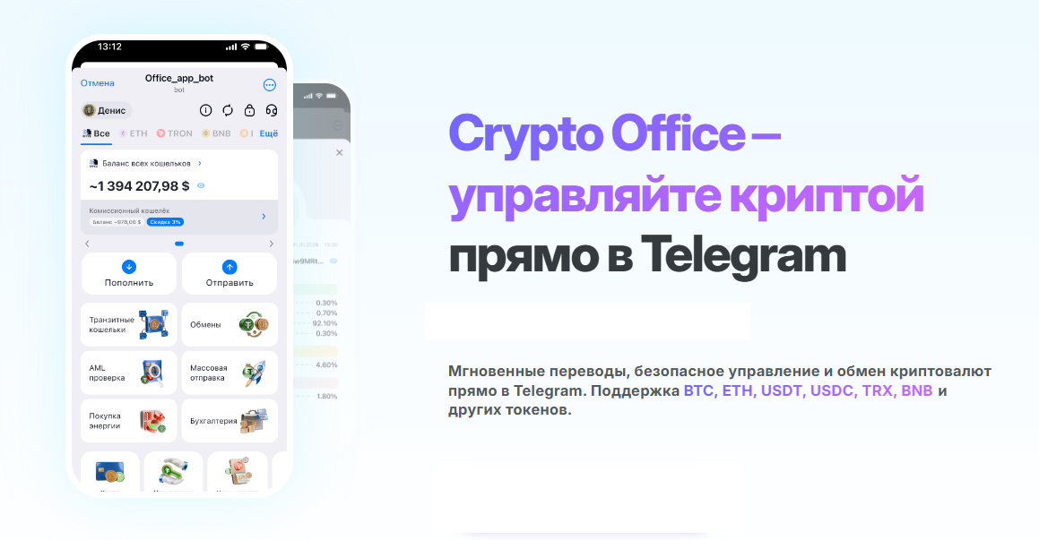 Crypto Office Кошелек